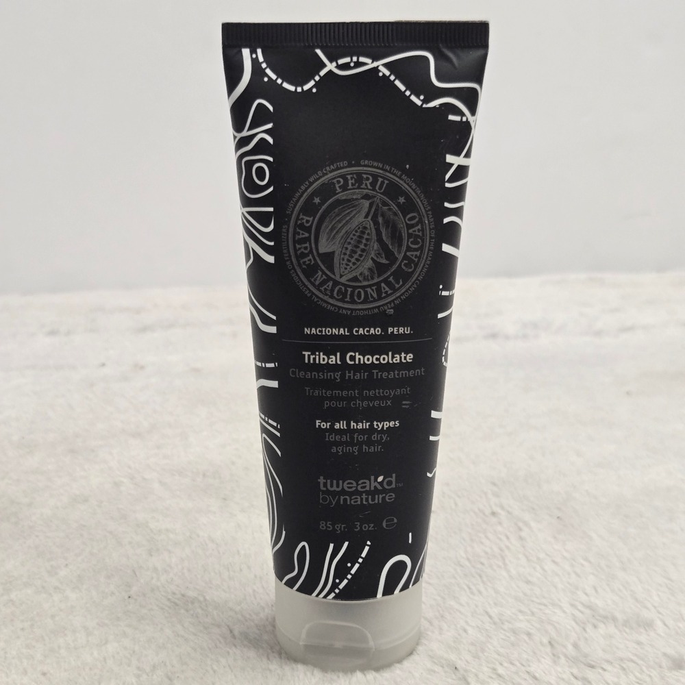 Tweak'd by Nature Tribal Chocolate Cleansing Hair Treatment 3oz Nacional Cacao